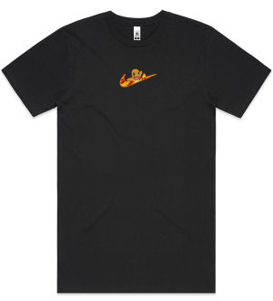 Poke Charmander Embroidered T-Shirt